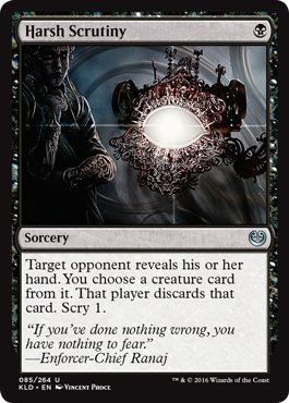 Harsh Scrutiny - Kaladesh Spoiler