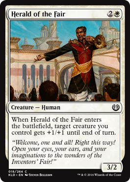 Herald of the Fair - Kaladesh Spoiler