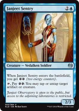 Janjeet Sentry - Kaladesh Spoiler