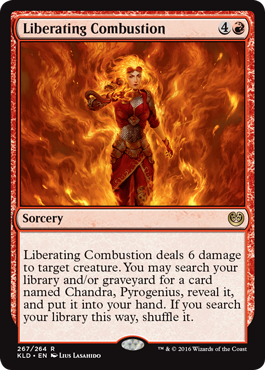 Liberating Combustion - Chandra Planeswalker Deck Exclusive