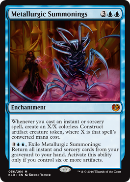 Metallurgic Summoning - Kaladesh Spoiler