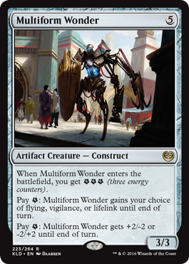 Multiform Wonder - Kaladesh Spoiler