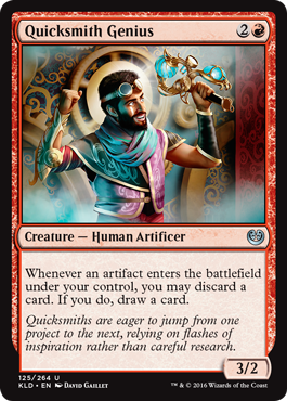 Quicksmith Genius - Kaladesh Spoiler