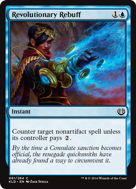 Revolutionary Rebuff - Kaladesh Spoiler