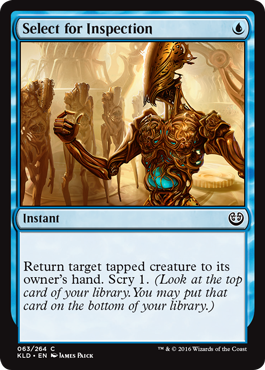 Select for Inspection - Kaladesh Spoiler