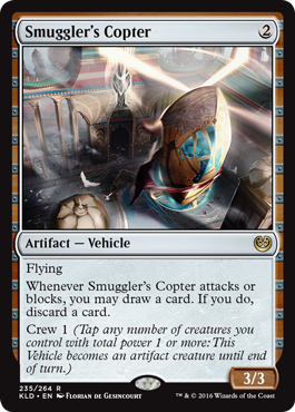 Smuggler's Copter - Kaladesh Spoiler