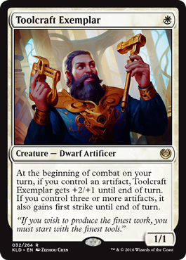 Toolcraft Exemplar - Kaladesh Spoiler