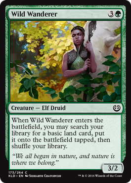 Wild Wanderer - Kaladesh Spoiler