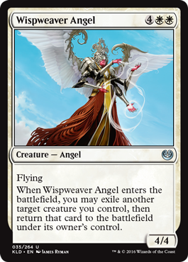 Wispweaver Angel - Kaladesh Spoiler