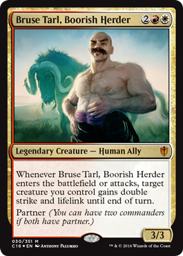 Bruse Tarl, Boorish Herder - Commander 2016 Spoiler