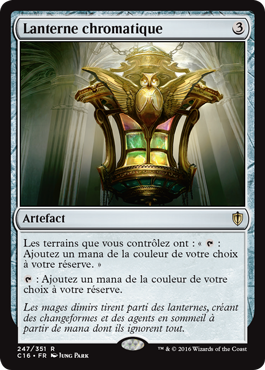 Chromatic Lantern - Commander 2016 Spoiler