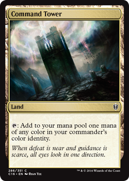 Command Tower - Commander 2016 Spoiler