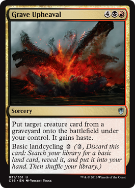 Grave Upheaval - Commander 2016 Spoiler