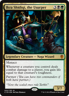 Ikra Shidiqi, the Usurper - Commander 2016 Spoiler