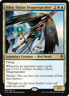 Ishai, Ojutai Dragonspeaker - Commander 2016 Spoiler