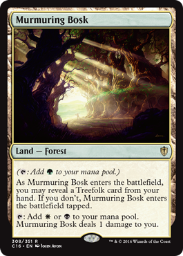 Murmuring Bosk - Commander 2016 Spoiler