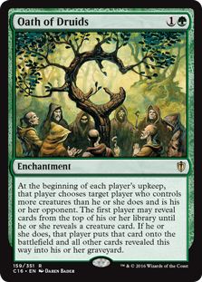 Oath of Druids - Commander 2016 Spoiler