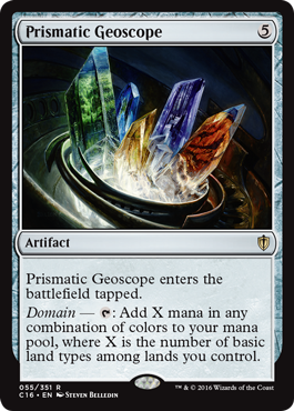 Prismatic Geoscope - Commander 2016 Spoiler