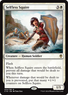Selfless Squire - Commander 2016 Spoiler