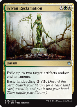 Sylvan Reclamation - Commander 2016 Spoiler