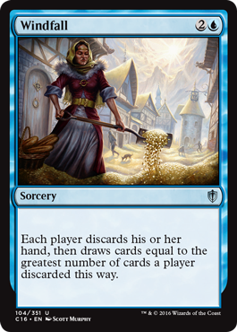 Windfall - Commander 2016 Spoiler