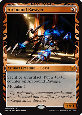 Arcbound Ravager - Aether Revolt Masterpieces