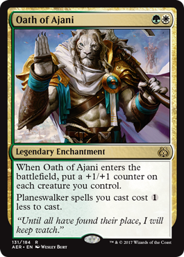 Oath of Ajani - Aether Revolt Spoilers