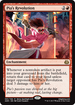 Pia's Revolution - Aether Revolt Spoiler