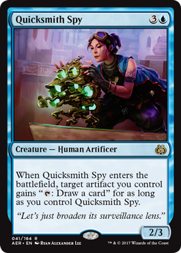 Quicksmith Spy - Aether Revolt Spoiler