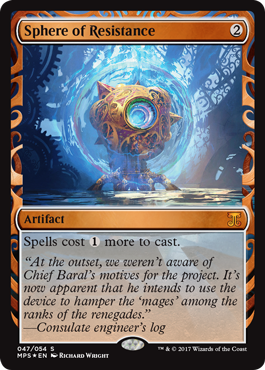 Sphere of Resistance - Aether Revolt Masterpieces