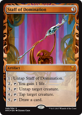 Staff of Domination - Aether Revolt Masterpieces