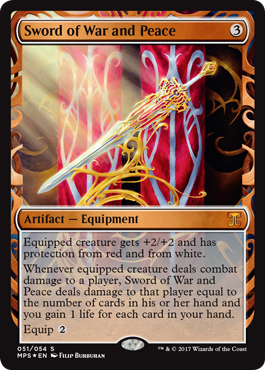 Sword of War and Peace - Aether Revolt Masterpieces