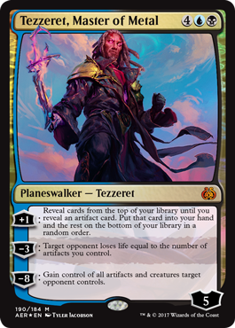 Tezzeret, Master of Metal - Planeswalker