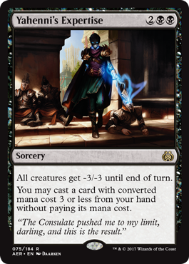 Yahenni’s Expertise - Aether Revolt Spoilers
