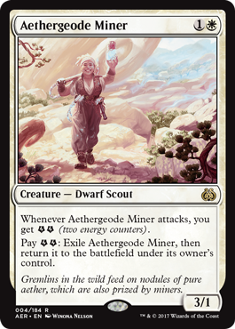 Aethergeode Miner - Aether Revolt Spoiler