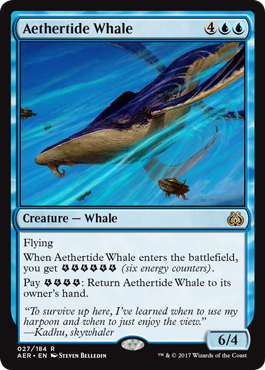 Aethertide Whale - Aether Revolt Spoiler