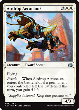 Airdrop Aeronauts - Aether Revolt Spoiler