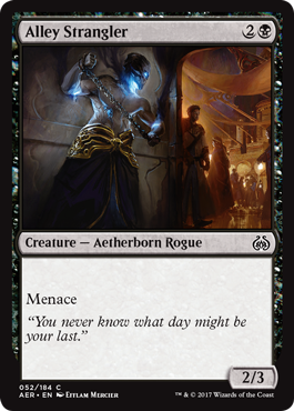 Alley Strangler - Aether Revolt Spoiler