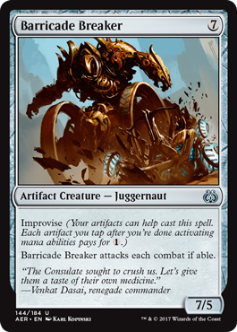 Barricade Breaker - Aether Revolt Spoiler