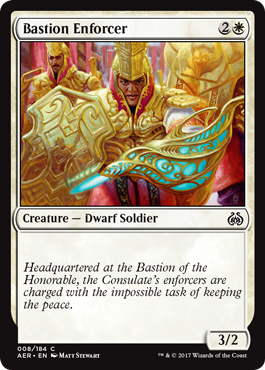 Bastion Enforcer - Aether Revolt Spoiler