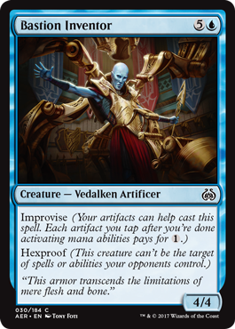 Bastion Inventor - Aether Revolt Spoiler