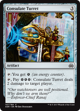 Consulate Turret - Aether Revolt Spoiler