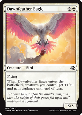 Dawnfeather Eagle - Aether Revolt Spoiler
