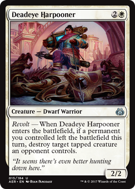 Deadeye Harpooner - Aether Revolt Spoiler