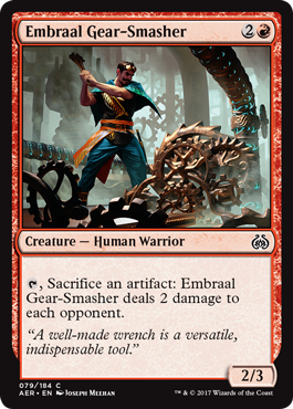 Embraal Gear-Smasher - Aether Revolt Spoiler