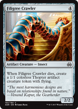 Filigree Crawler - Aether Revolt Spoiler