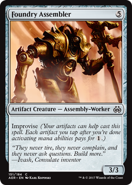 Foundry Assembler - Aether Revolt Spoiler