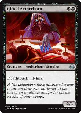 Gifted Aetherborn - Aether Revolt Spoiler