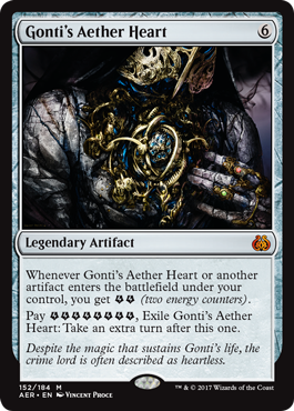 Gonti’s Aether Heart - Aether Revolt Spoiler