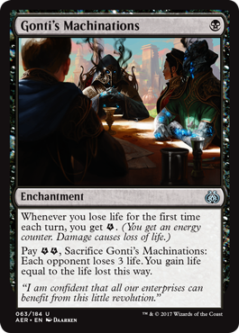 Gonti’s Machinations - Aether Revolt Spoiler